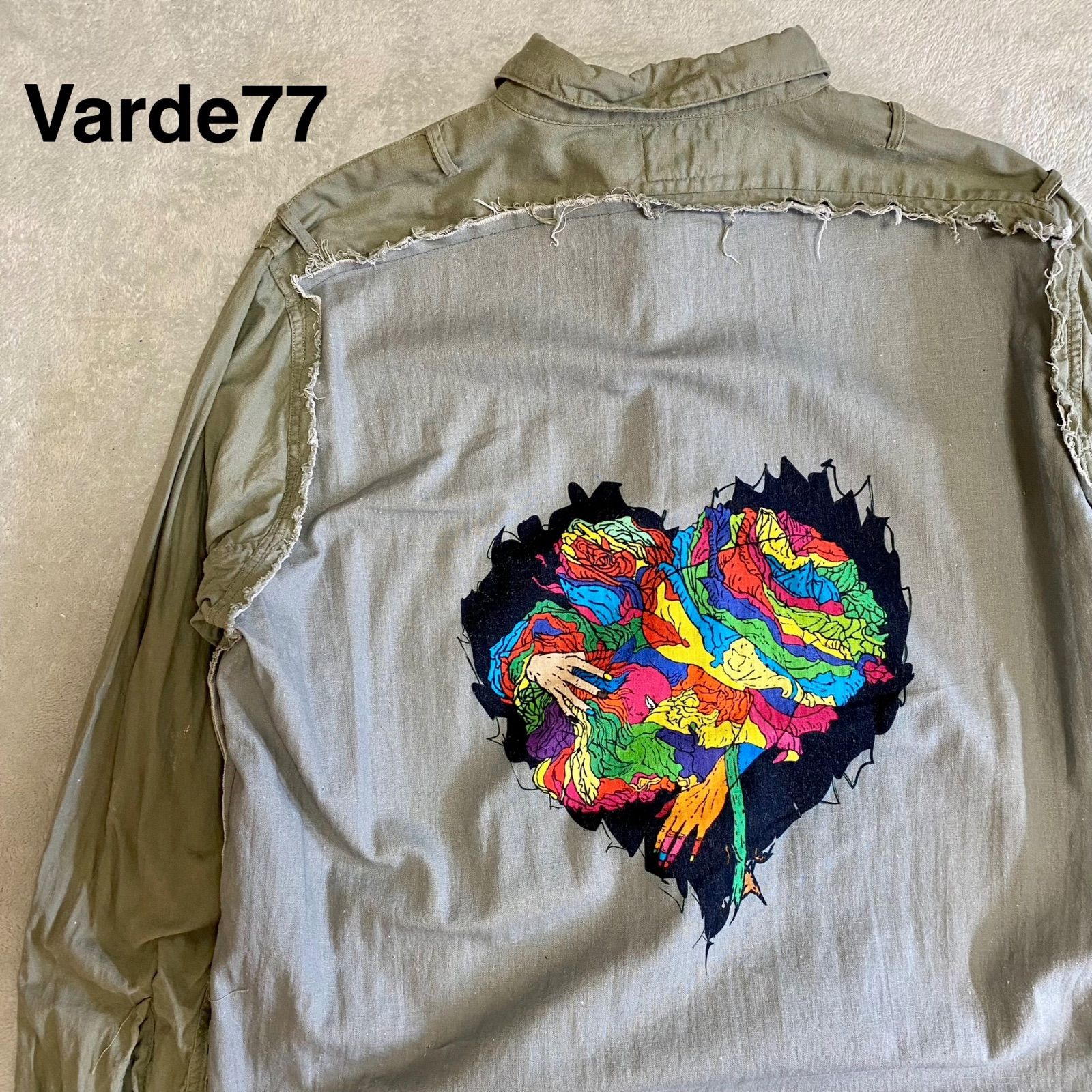 varde77 オファー ニットシャツ