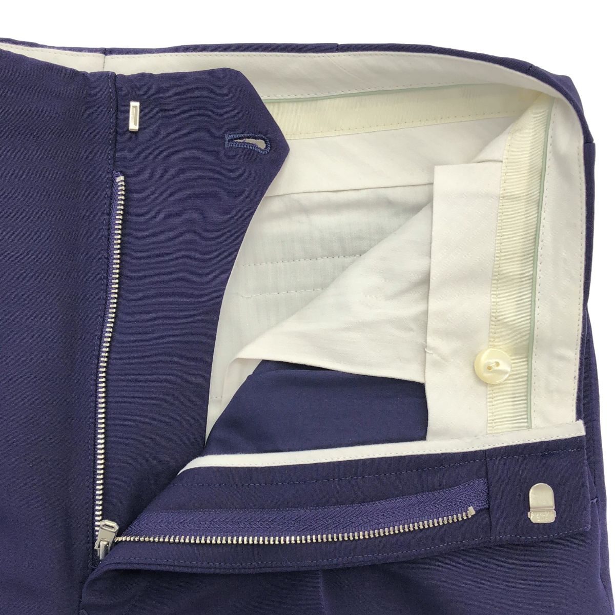 ドゥロワー シルクウールミカドパンツ