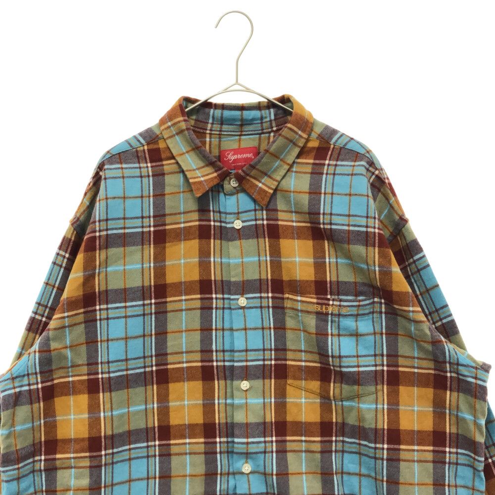 SUPREME (シュプリーム) 22AW Plaid Flannel Shirt チェック ...