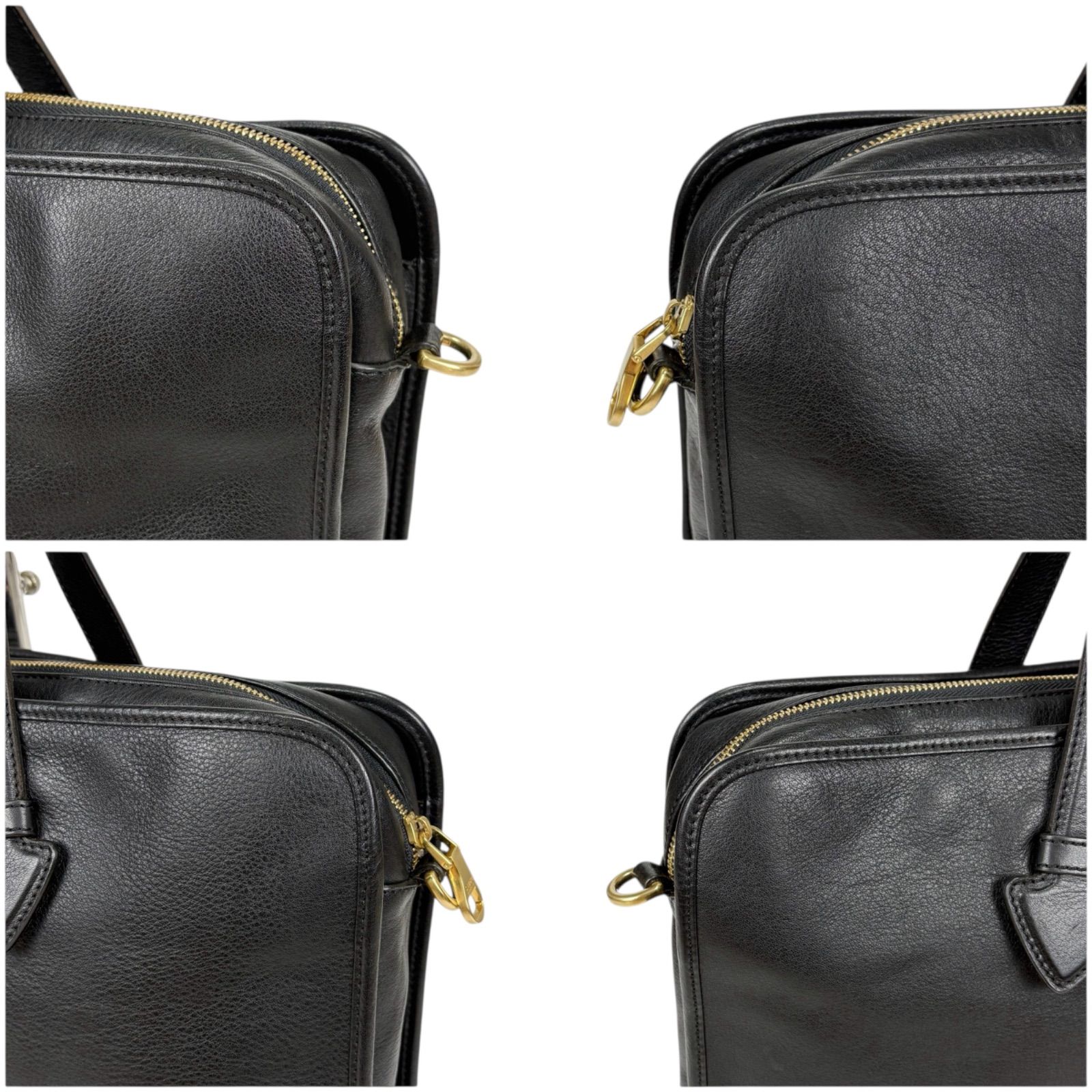 LOEWE ロエベ ヘリテージ ビジネスバッグ 2way レザー ショルダー 黒 ロエベ LOEWE ヘリテージ 2WAY ビジネスバッグ ブリーフケース