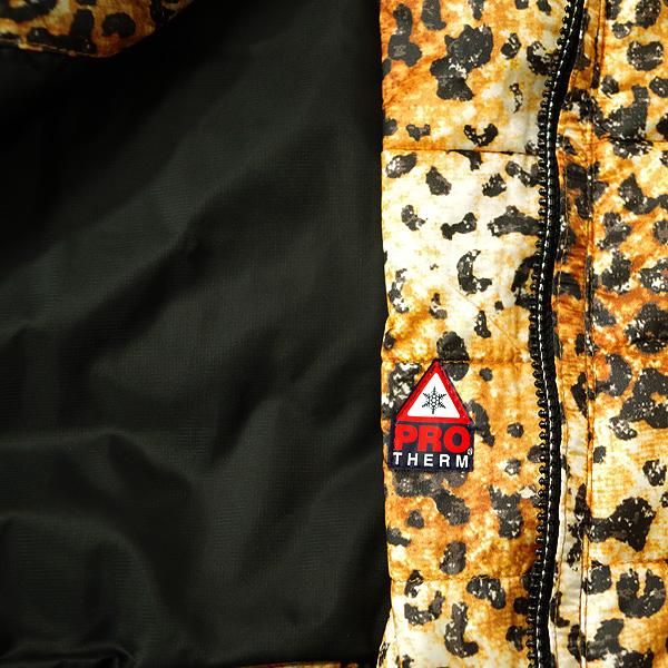 シェルボ CHERVO レディース 秋冬 保温 撥水 防シミ 通気性 レオパード柄 中わた ベスト サイズ40 032-48071 LLC-HASEGAWATOSO_COM