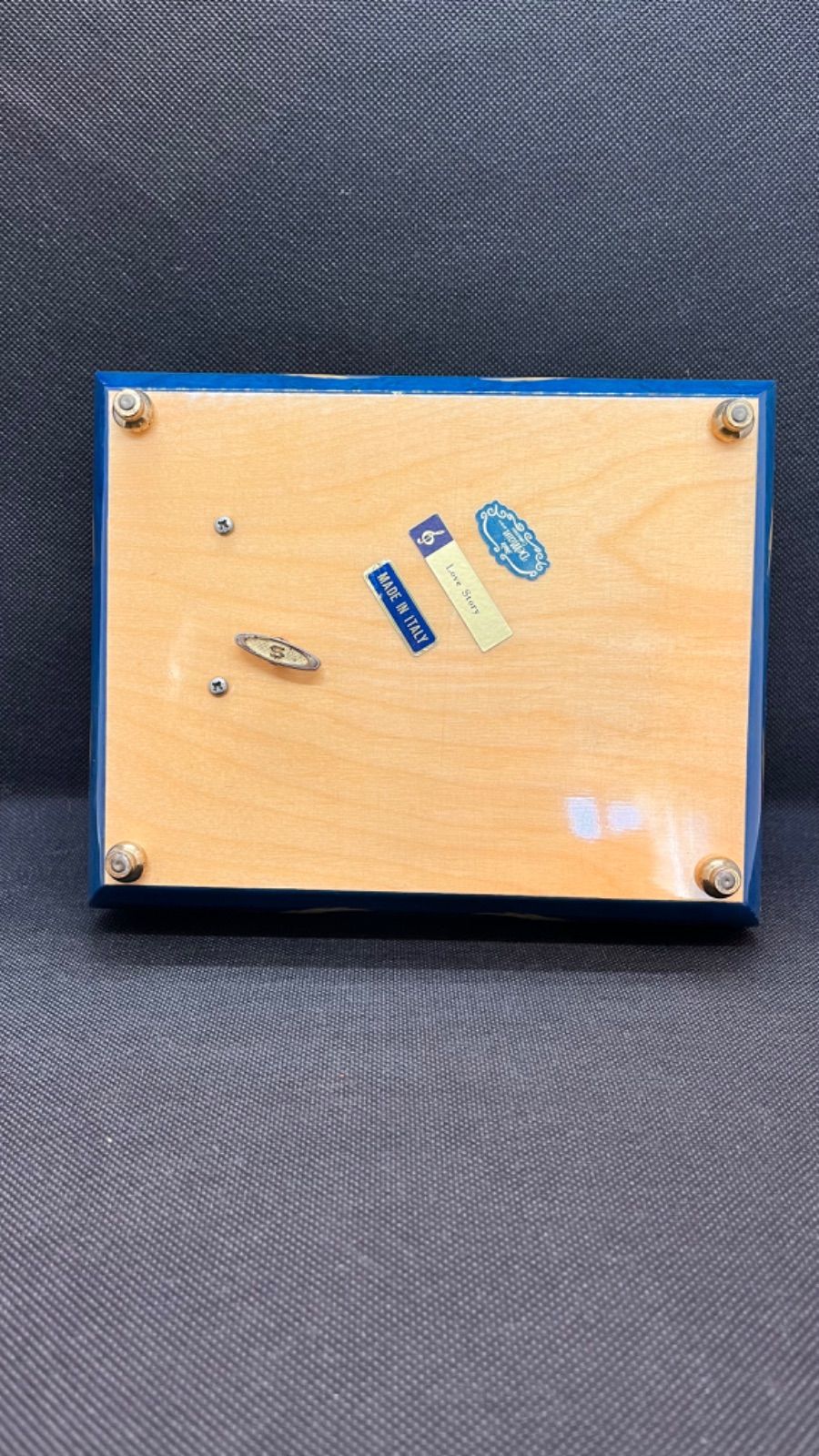 オルゴール 象嵌細工 ドマンdemain イタリア サンキョー イタリア製