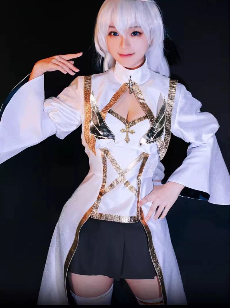 崩壊3rd カレン カスラナ 修道服 コスプレ衣装 ウ