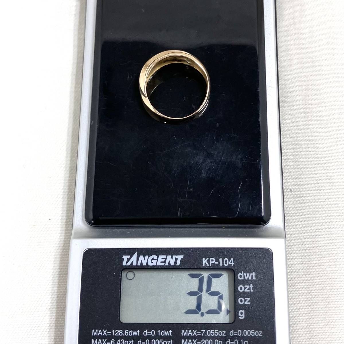 K18 750 11号 3.5g 指輪 ゴールドリング - メルカリ