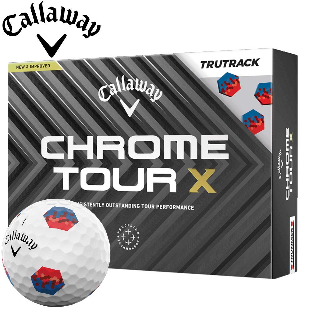 キャロウェイ CHROMETOUR等混合 トゥルートラック 2024年モデル キャロウェイ クロムツアー トゥルートラック ゴルフボール 2024