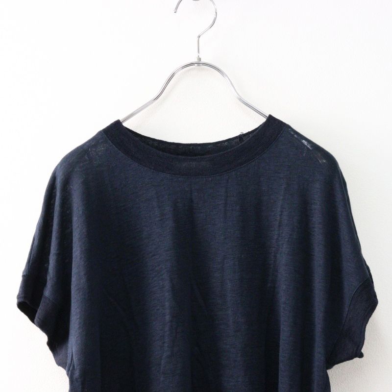 マーガレットハウエル　フレンチスリーブ　カットソー 2023SS マーガレットハウエル MARGARET HOWELL LINEN JERSEY