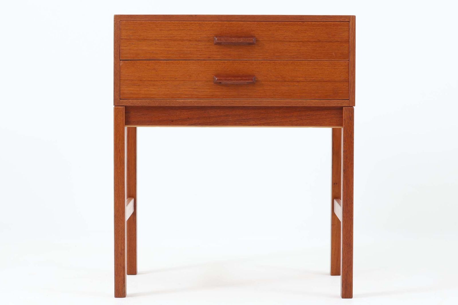 2段チェスト チーク材 北欧家具ビンテージ/DK16113 - メルカリ