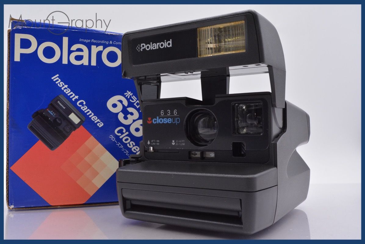 ☆極上美品☆ ポラロイド POLAROID 636 CLOSE UP 元箱付 ☆完動