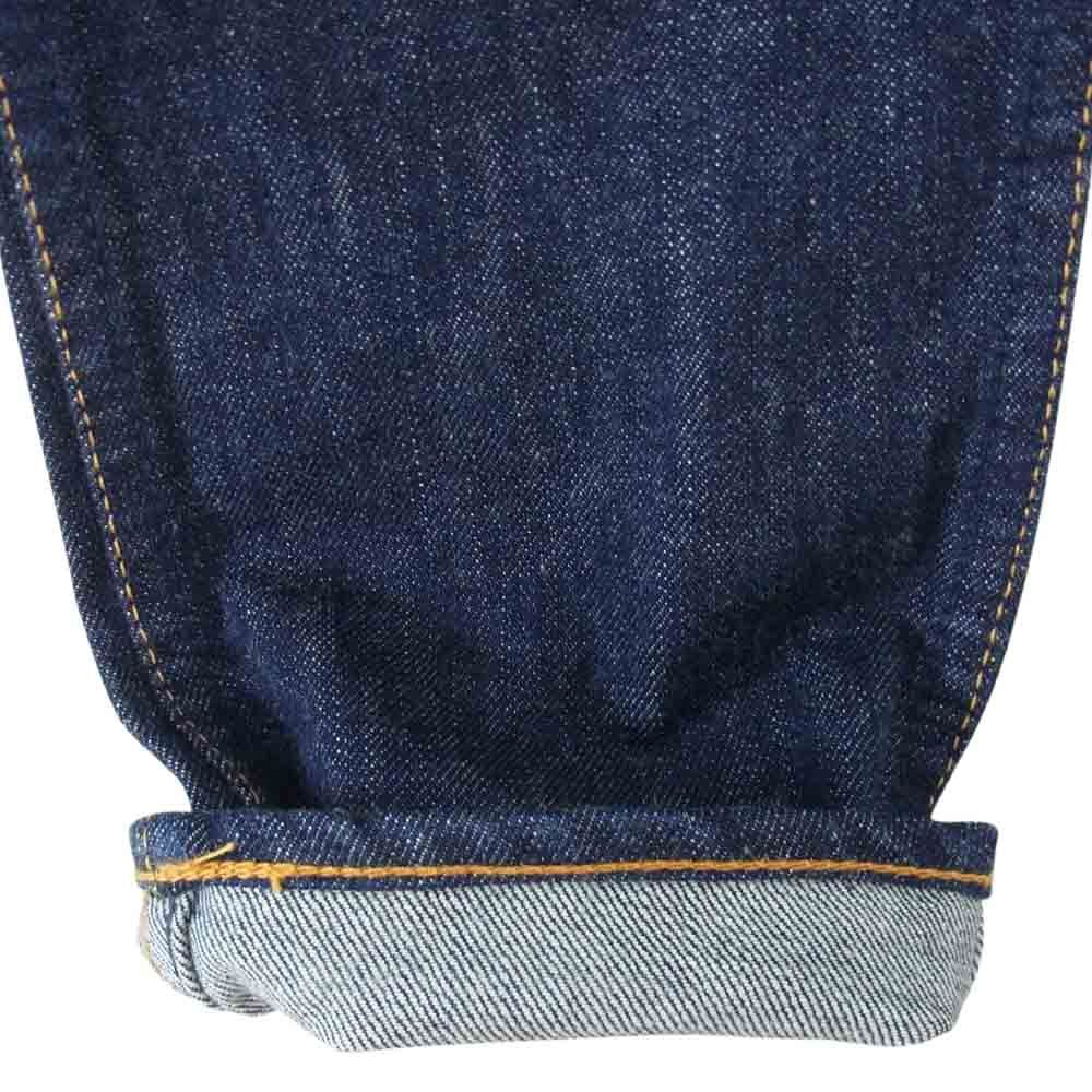 ティーシービー ジーンズ TCB jeans TALON ZIP オレンジタブ デニム パンツ W28 インディゴブルー系 28