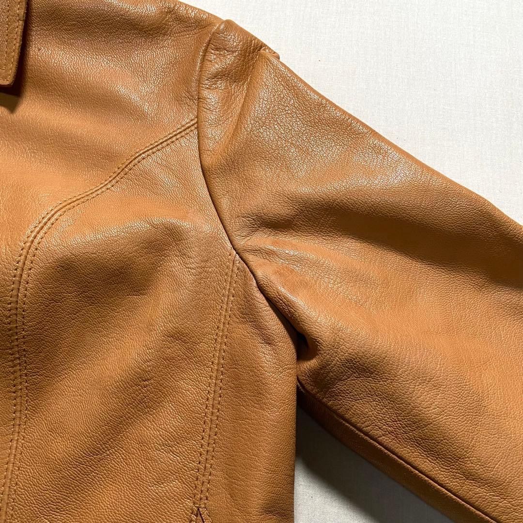 キャメル 牛革