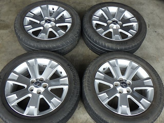 237-19　ミツビシ　アルミホイール＆ラジアルタイヤ　225/65R18　2019年　4本セット
