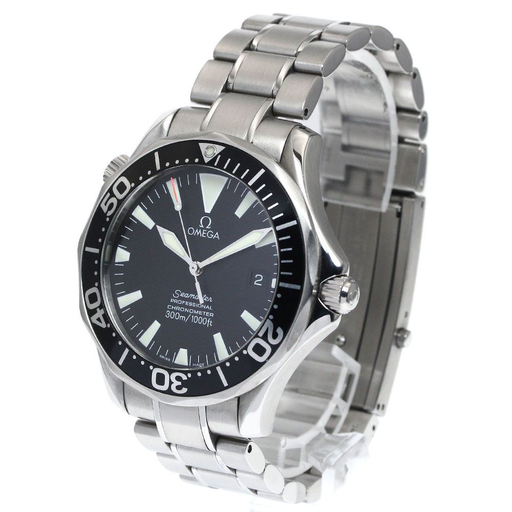 オメガ OMEGA 2254.50 シーマスター300 デイト 自動巻き メンズ良品_  