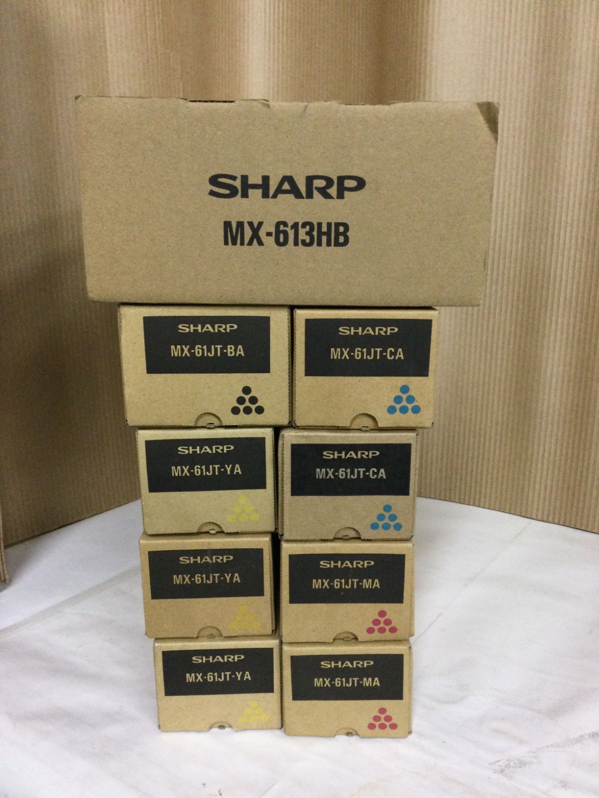 新品未使用品】SHARP MX-61JT トナー 4色セット複合機トナー 4本