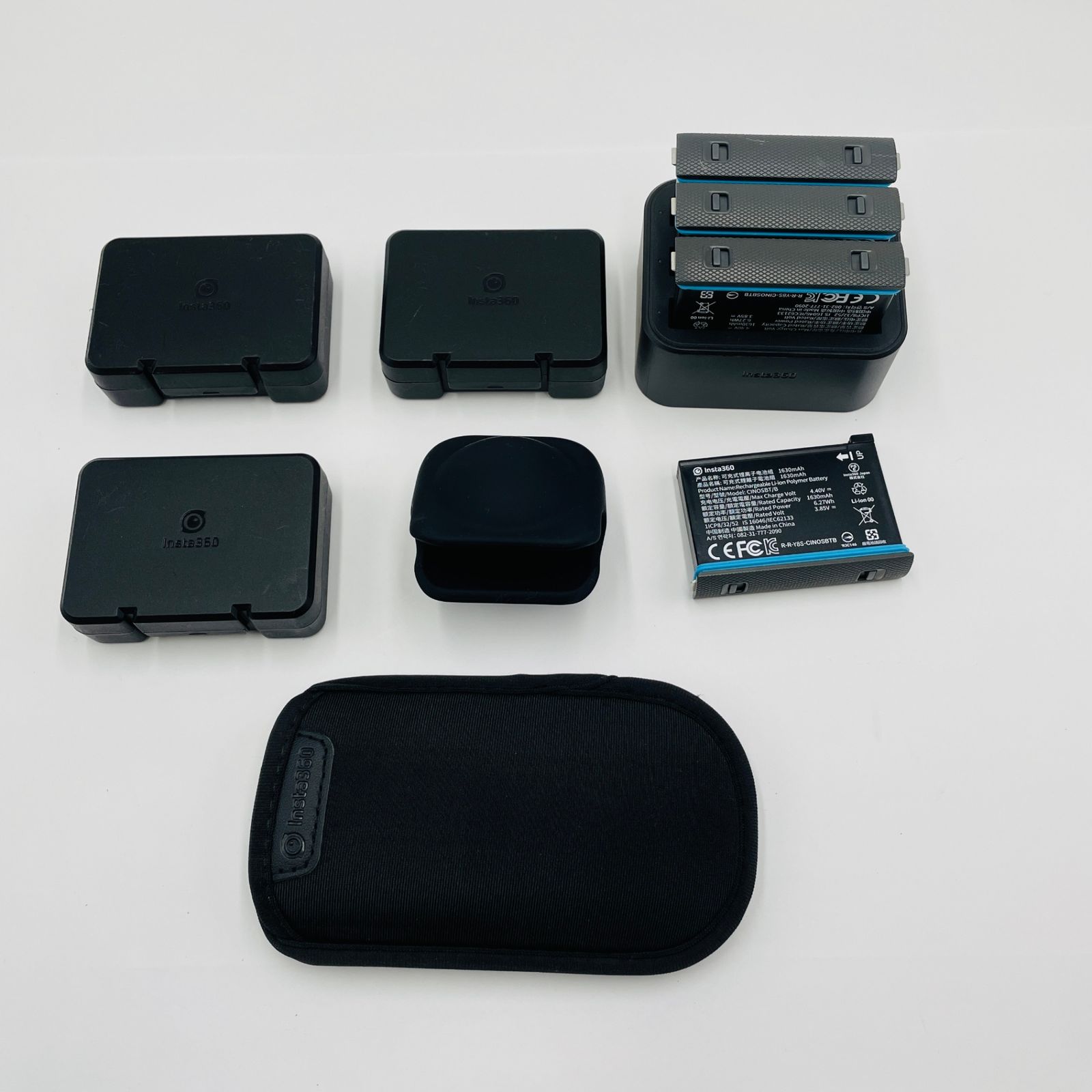 Insta360 ONE X2 アクションカメラ 急速充電キット バッテリー４個付き C4900-60