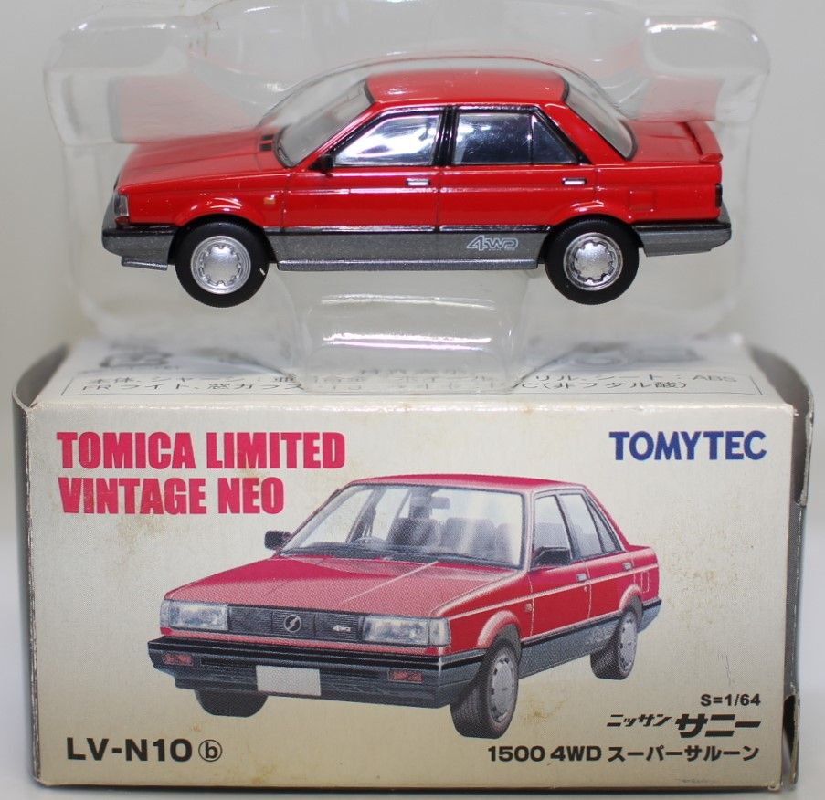 USED トミカリミテッドヴィンテージ TLV-N010b 日産サニー1500 4WD