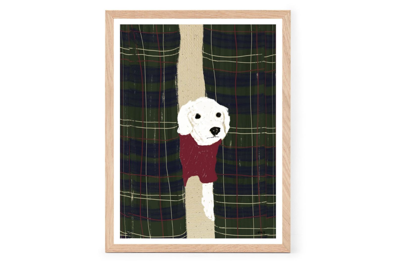 Poster & Frame アートポスター 30×40cm RL Dog 02/142x10150-30x40