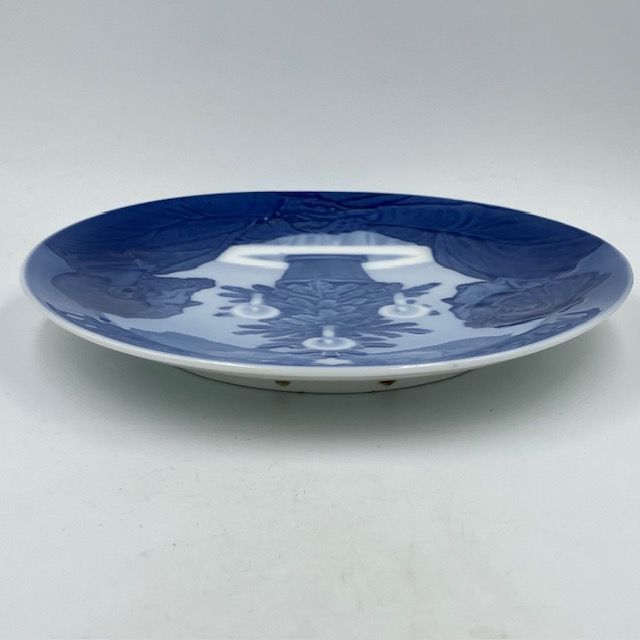 1912年カレンダー付き陶器プレート