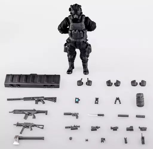 フィギュア DH-S001 機動部隊Alpha-1 ”レッド・ライト・ハンド” 「SCP