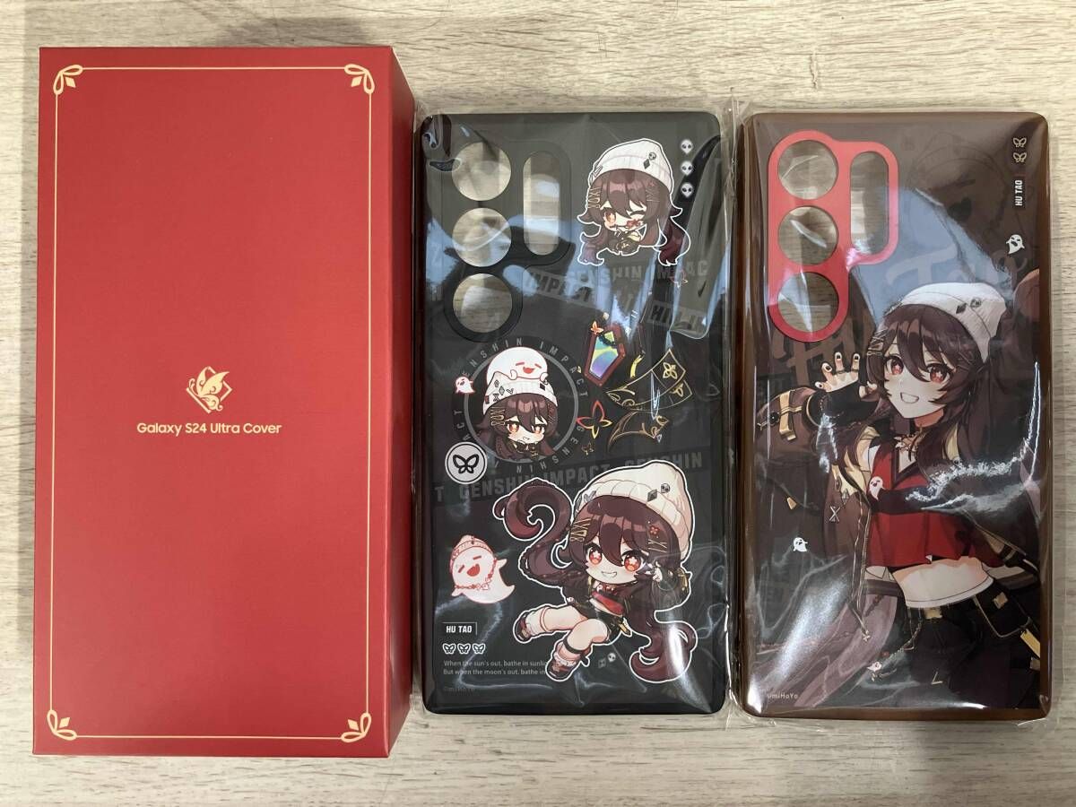 日本未発売・韓国限定】 原神 サムソン Galaxy S24コラボ 胡桃