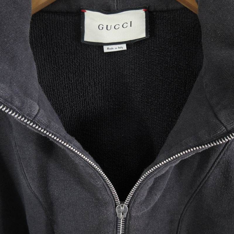 GUCCI ヴィンテージ ロゴオーバースウェット 80s USA製 ブートレッグ グッチ ビッグ ロゴ プリント