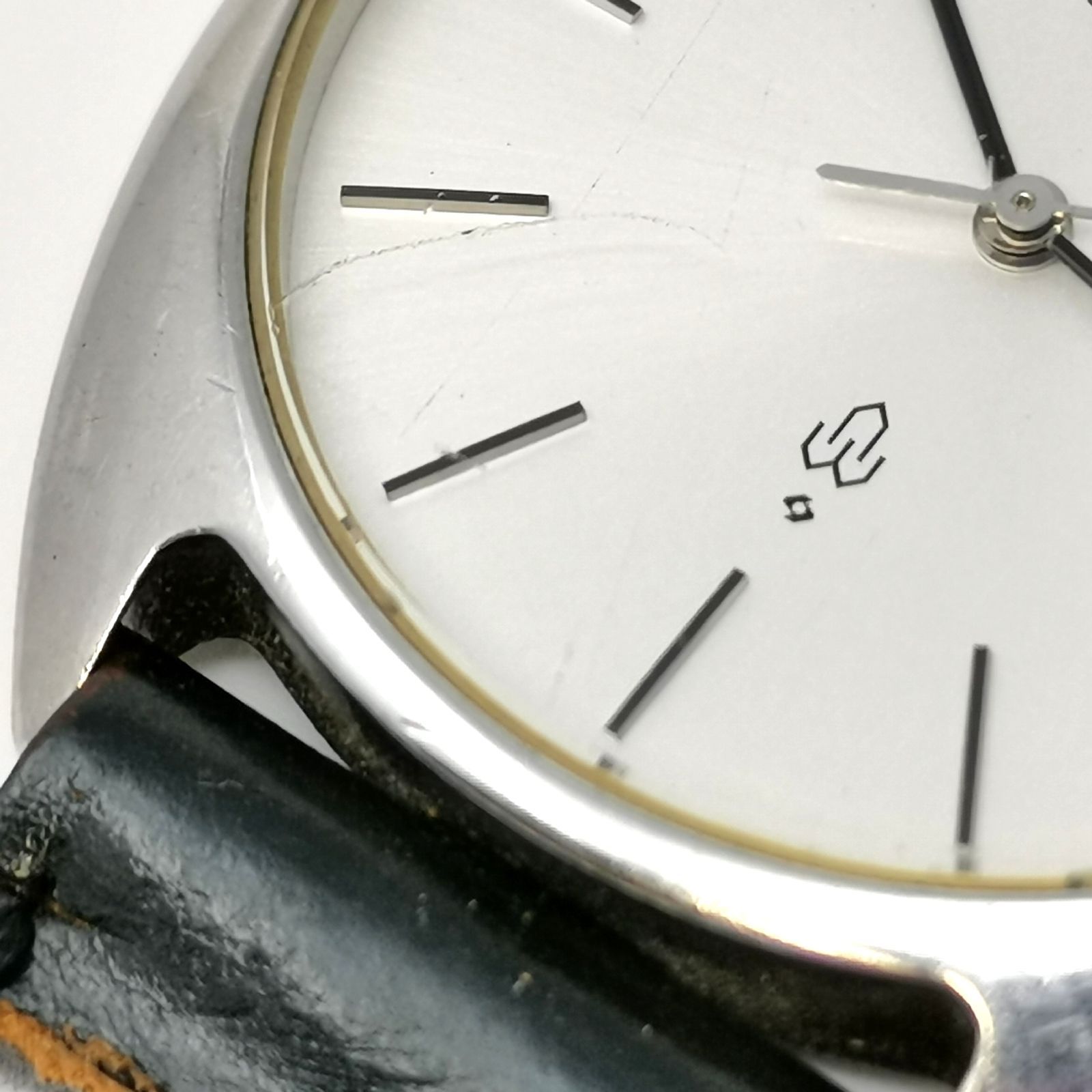 SEIKOセイコー シャリオ 7830-8000 ラウンド クオーツ シルバー文字盤