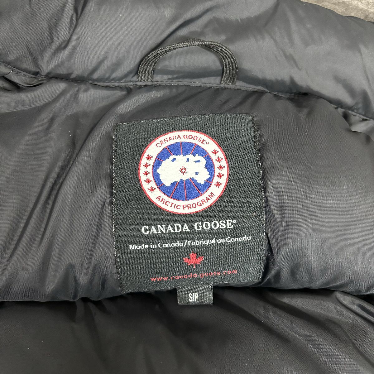 【JPタグ】CANADA GOOSE/カナダグース Windsor Vest/ウィンザーダウンベスト 4131JM/ブラック/S