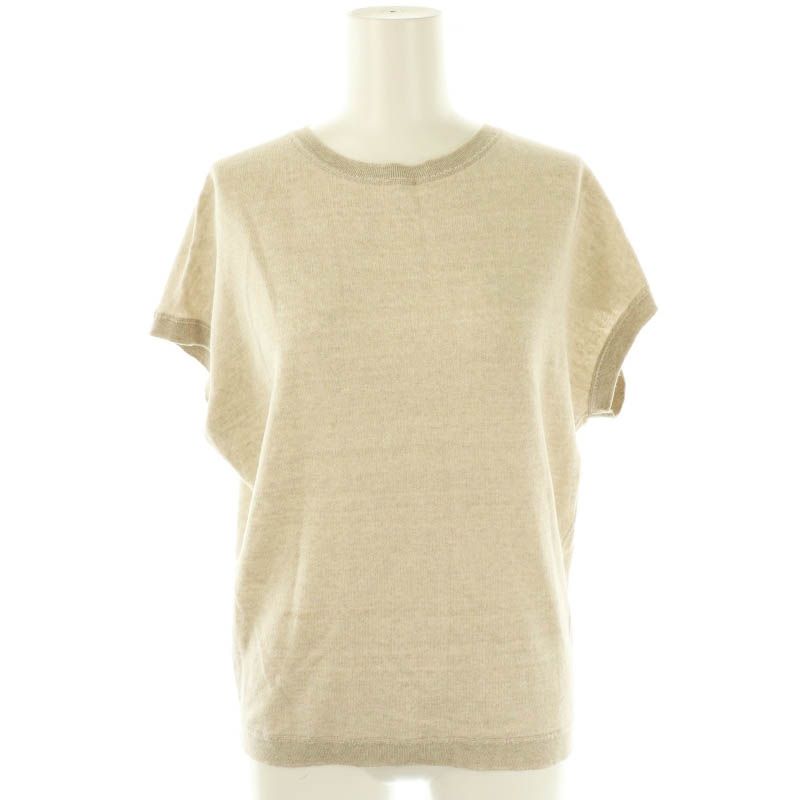 ドレステリア DRESSTERIOR リネン裏毛フレンチスリーブ プル