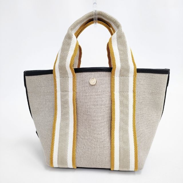 A.D.M.J. Accesoires De Mademoiselle デイリートート トートバッグ ベージュ レディース エーディーエムジェーアクセソワドゥマドモワゼル【中古】5-0918G∞ A.D.M.J. Accesoires De Mademoiselle デイリートート トートバッグ