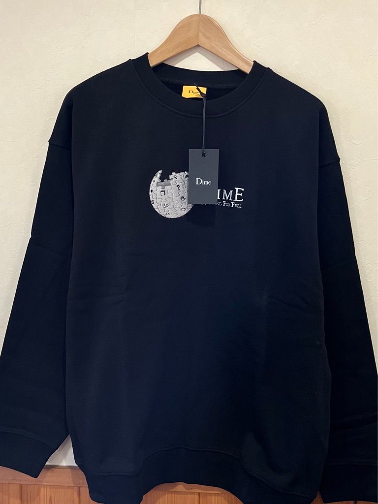 新品 人気 ☆ Dime ダイム DIME DIMEPEDIA CREW SWEAT スウェット