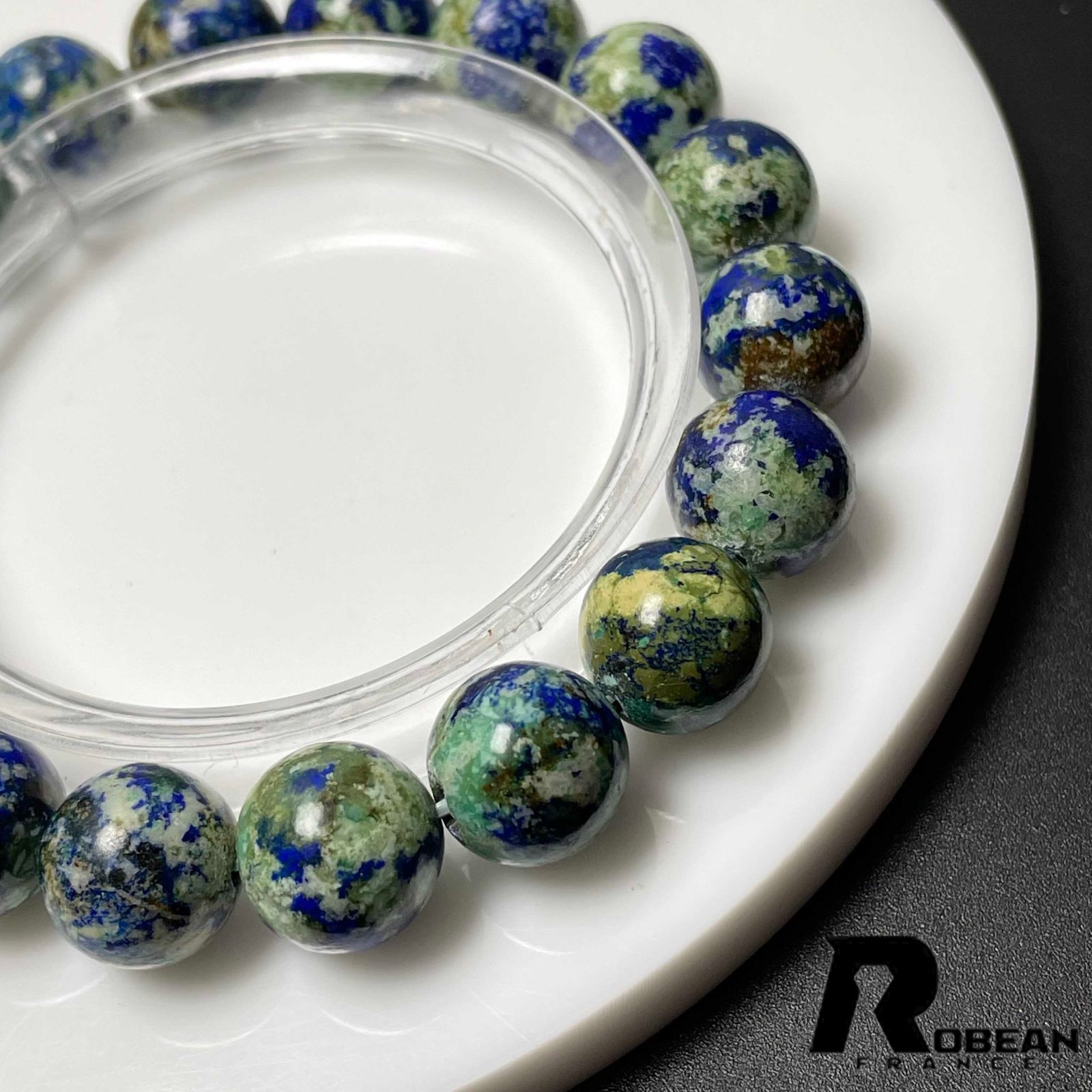 アズライトサン アジュライトサン 藍銅鉱 レア 希少 原石