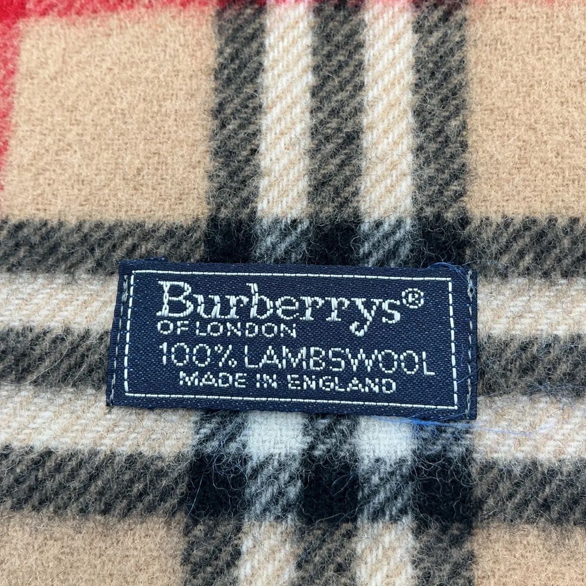 バーバリーズ（Burberrys）ノバチェック 100％ラムズウール
