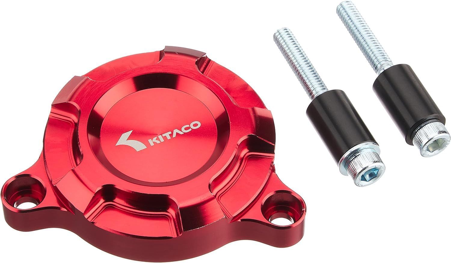 レッド_単品 キタコ(KITACO) セルモーターカバー グロム(GROM) レッド 316-1432010
