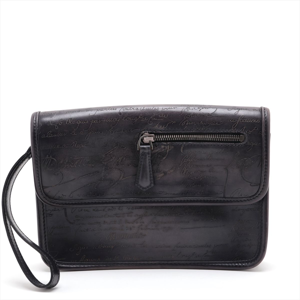 ベルルッティ カリグラフィ レザー セカンドバッグ クラッチ 書類 ポーチ 通勤 ベルルッティ カリグラフィ レザー セカンドバッグ クラッチ 書類