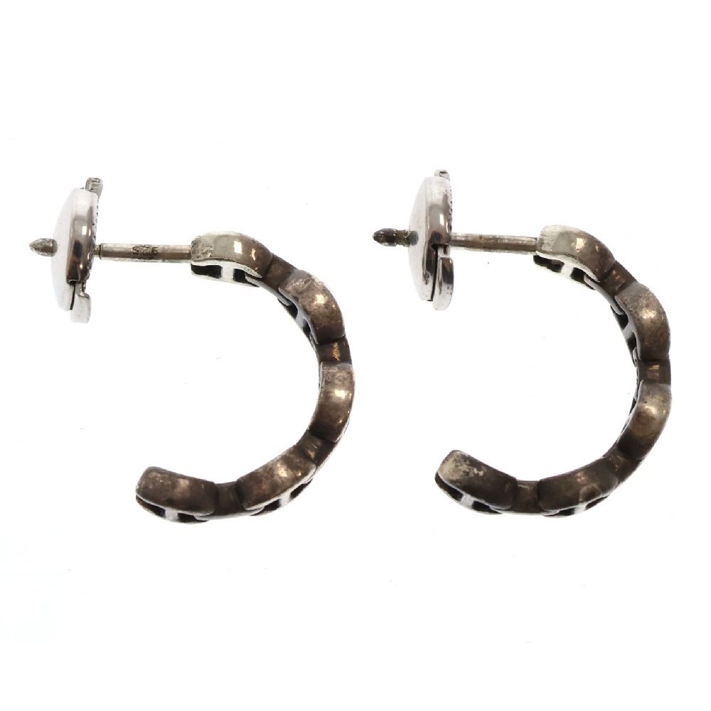 HOORSEN BUHS (ホーセンブース) トライリンクフープピアス　925 HOORSENBUHS (ホーセンブース) トライリンク フープ ピアス 925