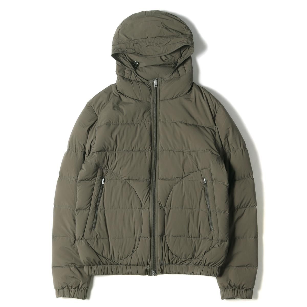 HERNO ヘルノ ジャケット フード付き ストレッチ ナイロン フルジップ 