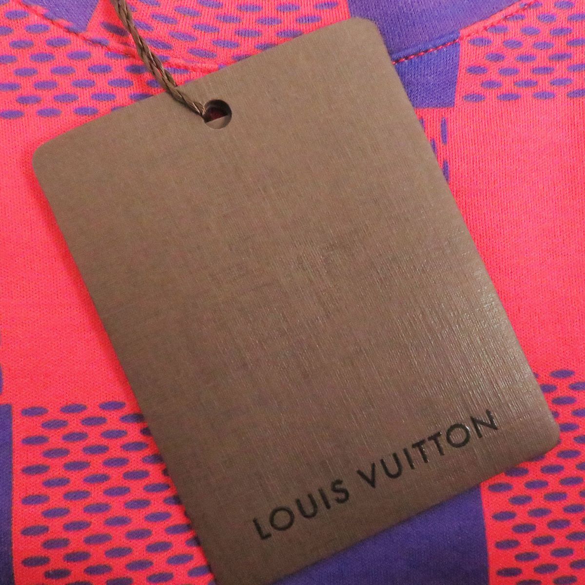 未使用品□LOUIS VUITTON/ルイヴィトン H1JR50JU3 マサイチェック 総柄