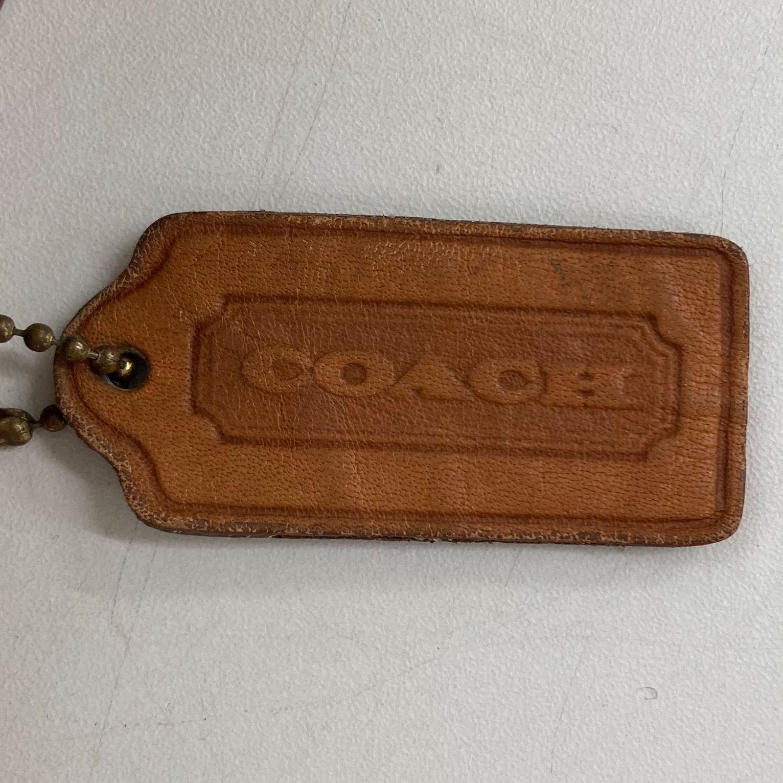 COACH ビジネスバッグ 牛革 キャラメル 2WAY 本革 ロック 鞄