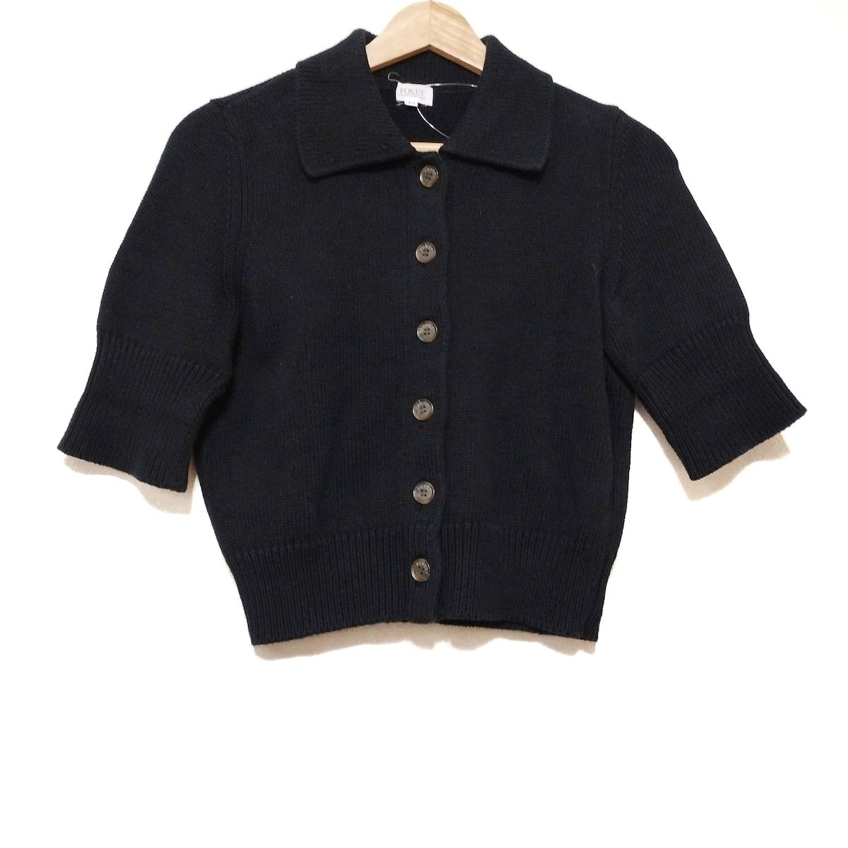 FOXEY フォクシー半袖カーディガン40