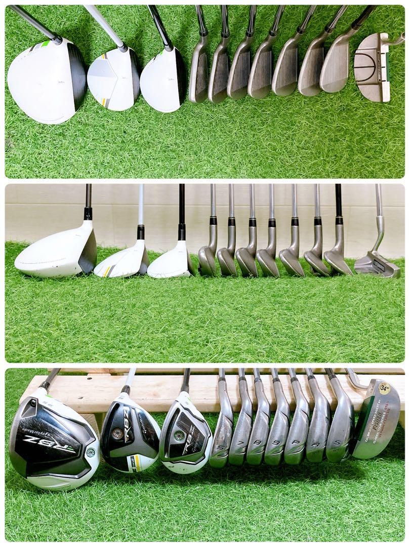 N1.テーラーメイド RBZ 初心者オススメ ゴルフクラブ メンズセット 右