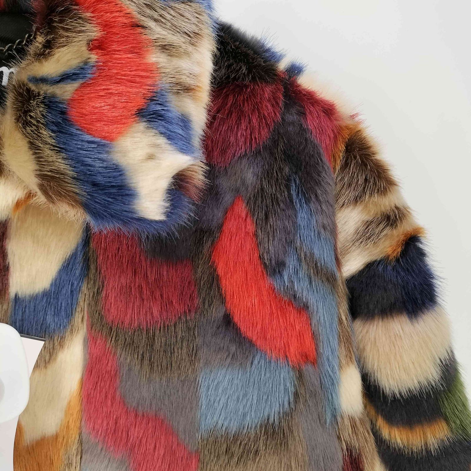 シュプリーム Supreme Multicolor Faux Fur Bomber Jacket マルチ 