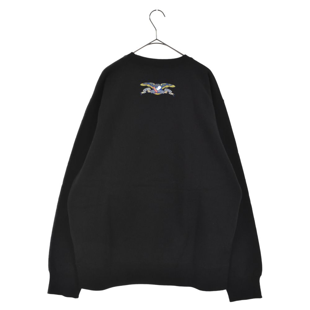 SUPREME (シュプリーム) 16SS×ANTIHERO Pope Crewneck ×アンタイ