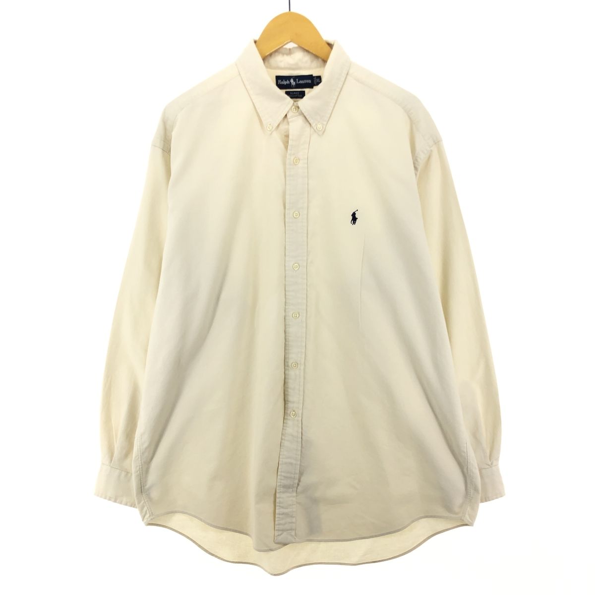 古着 ラルフローレン Ralph Lauren BLAKE 長袖 ボタンダウンシャツ メンズXL/eaa397909