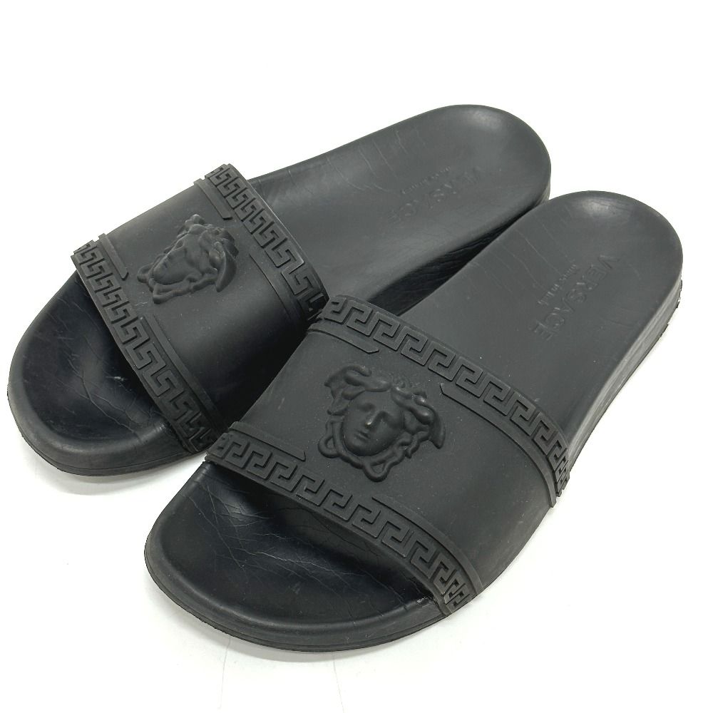 【美品】Versace ベルサーチ ヴェルサーチ メデューサ ラバーサンダル VERSACE ヴェルサーチ サンダル メデューサ ラバー - メルカリ