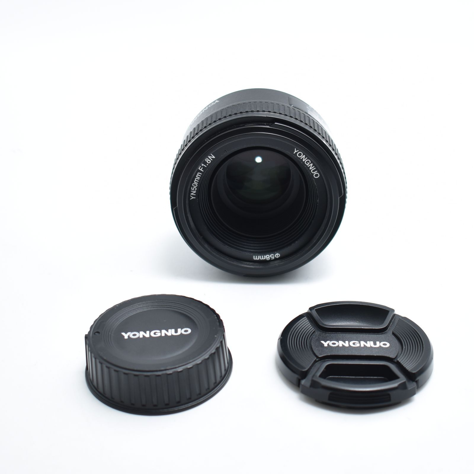 B 9398 YONGNUO Nikon YN50mm F1.8N 単焦点レンズ ニコン Fマウント フルサイズ対応 標準レンズD5系列