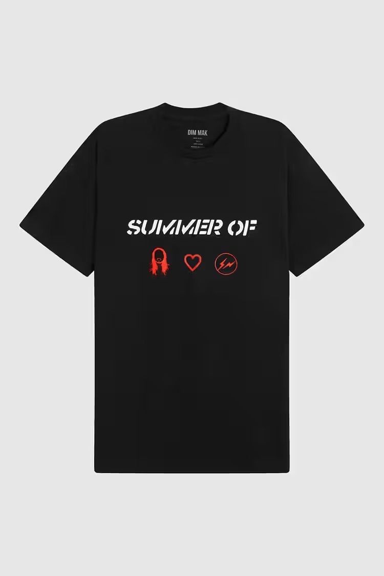 fragment design dim mak Tシャツ フラグメント Steve Aoki コラボ スティーヴ アオキ SIZE L