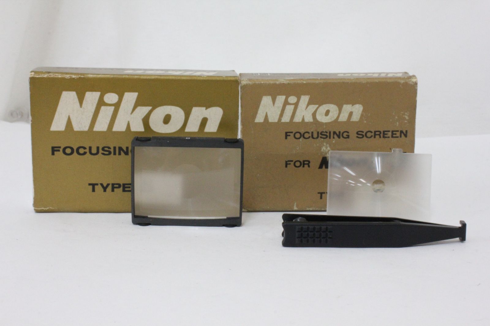 返品保証 2点まとめ ニコン Nikon フォーカシングスクリーン FE TYPE B スクリーン M7533