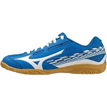 ミズノ(MIZUNO) 卓球シューズ クロスマッチソード 81GA213031 ブルー/ホワイト 23.5cm 2E