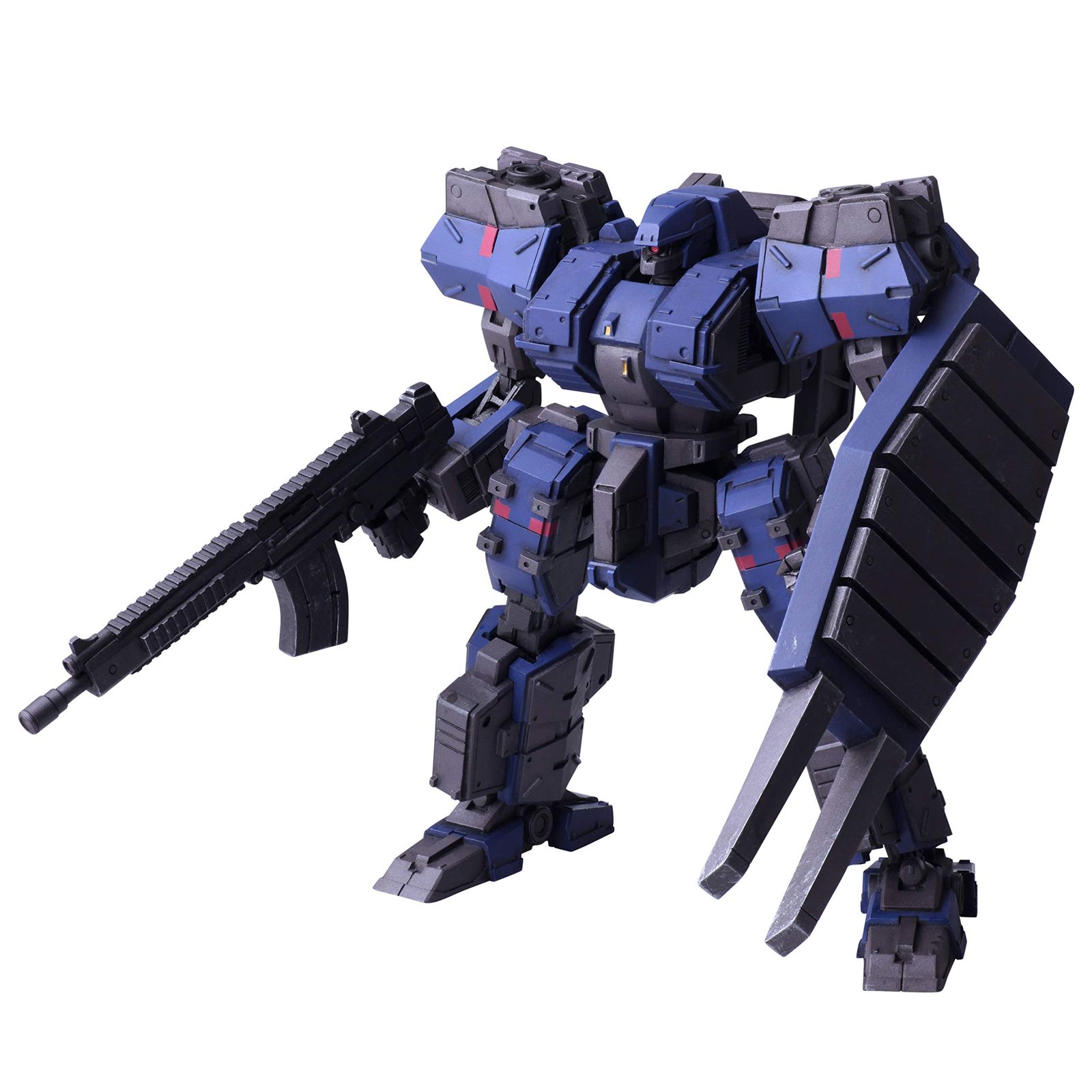 フロントミッション フィフス スカーズ オブ ザ ウォー ヴァンダーアーツ 強盾 グレンVer. PVC製 塗装済み可動フィギュア 強盾 グレン