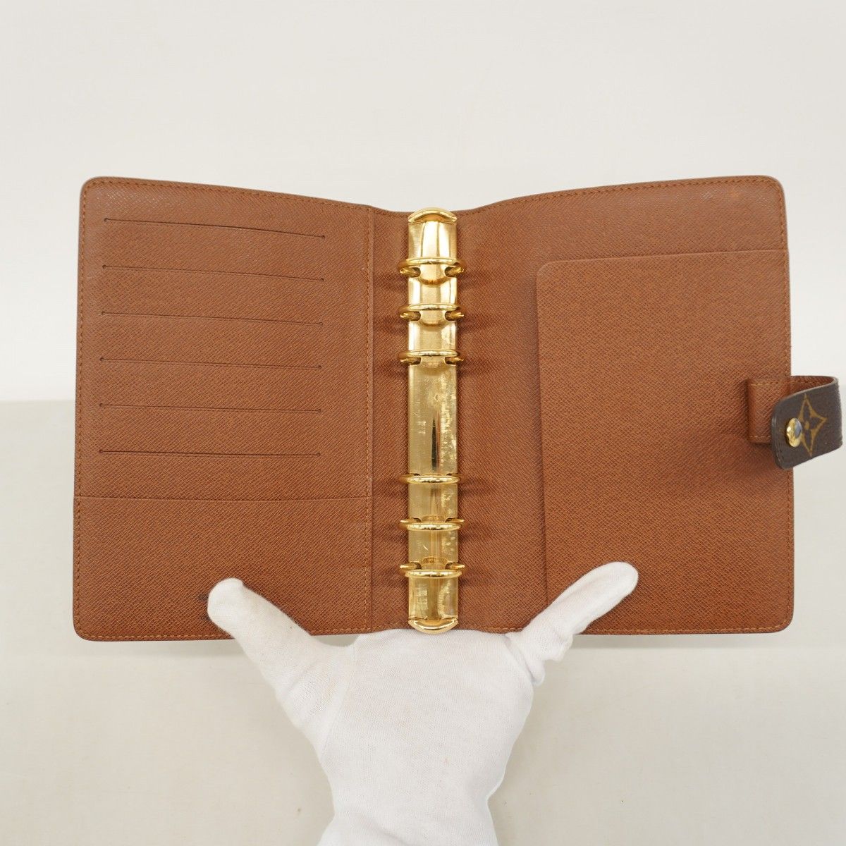 手帳カバー モノグラム