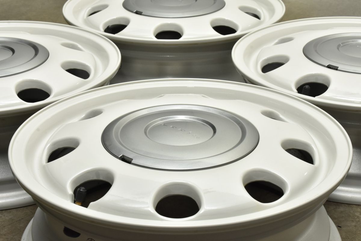 新車外し スズキ ラパン LC 純正 14in 4.5J 45 PCD100 4本セット アルト ワゴンR スマイル スペーシア ソリオ パレット 納車外し